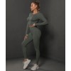 Безшовні жіночий фітнес комплект Crop top+Leggings model 16